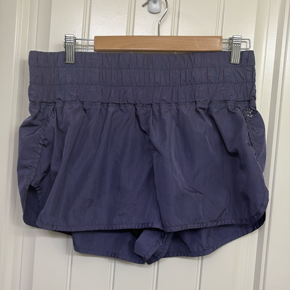 fp movement dark purple the way home shorts